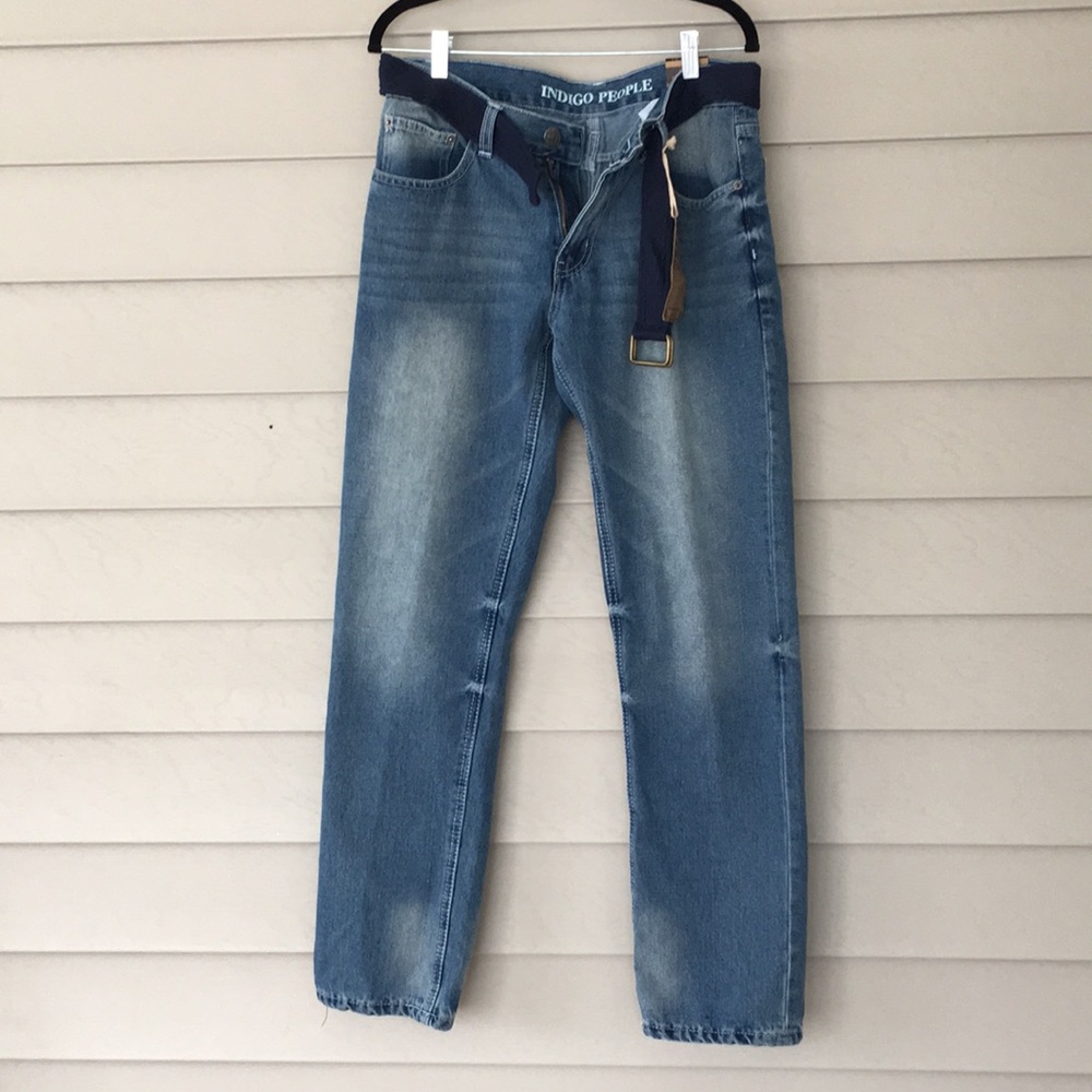 Indigo Men’s blue jeans 👖.